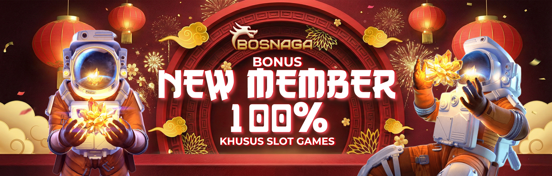 BONUS NEW MEMBER SLOTS 100%