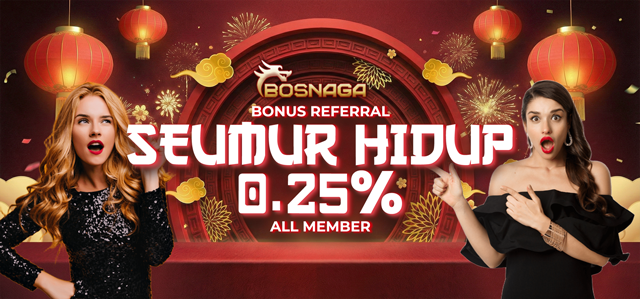 BONUS REFFERAL 0,25%