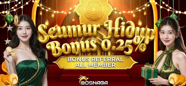 BONUS REFFERAL 0,25%