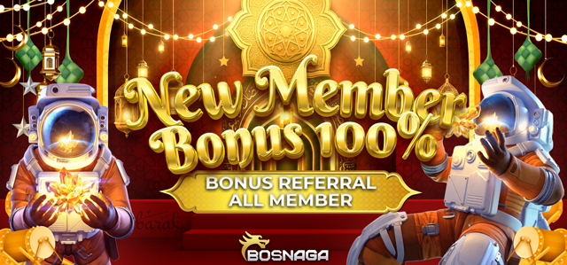 BONUS NEW MEMBER SLOTS 100%