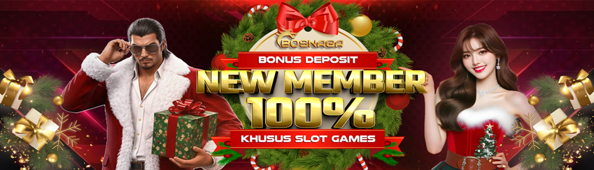 BONUS NEW MEMBER SLOTS 100%